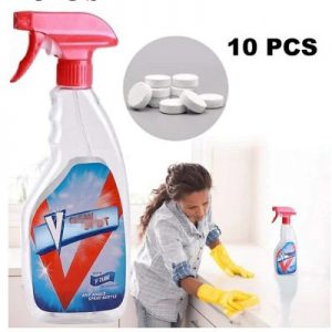 Multifunctional Effervescent Spray Cleaner