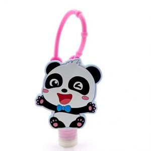 Cartoon Silicone Mini Hand Sanitizer Holder
