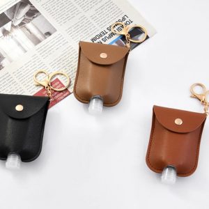Keychain Hand Sanitizer Holder Travel Bottle Refillable