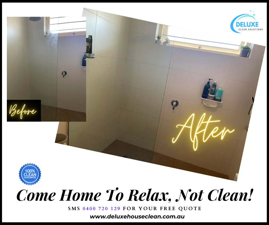 Before and After images - house cleaning services in Brisbane and Gold Coast